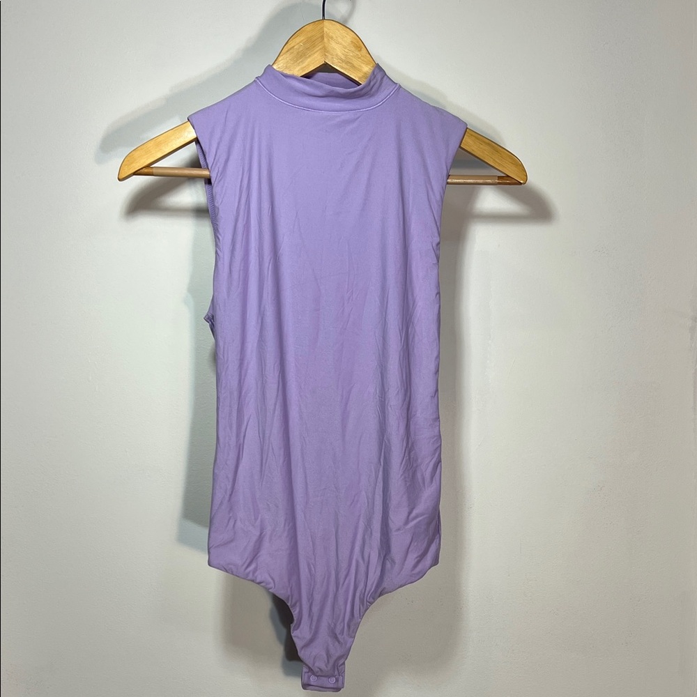 Aerie Smoothez Lavender Sleeveless Bodysuit